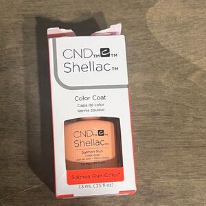 CND Shellac Salmon Run Nail Polish